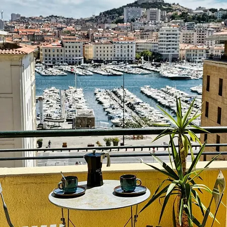 Vue Incroyable & Confort Au Vieux Port 4 Personnes Marseille Exterior photo