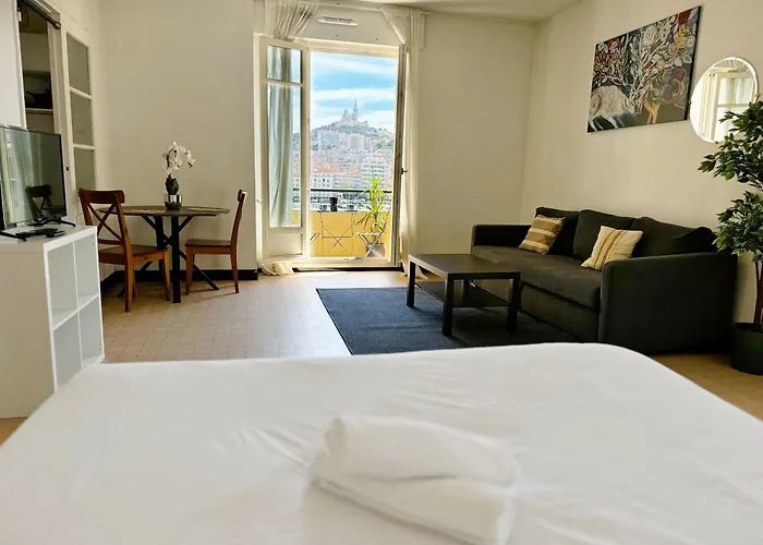 Vue Incroyable & Confort Au Vieux Port 4 Personnes