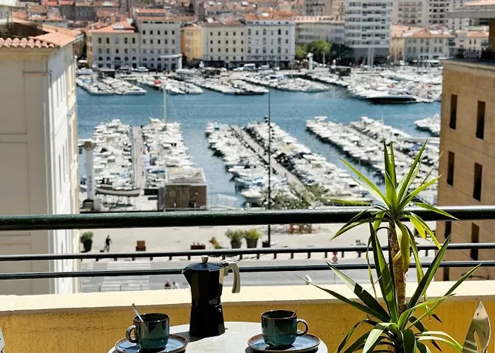 Vue Incroyable & Confort Au Vieux Port 4 Personnes